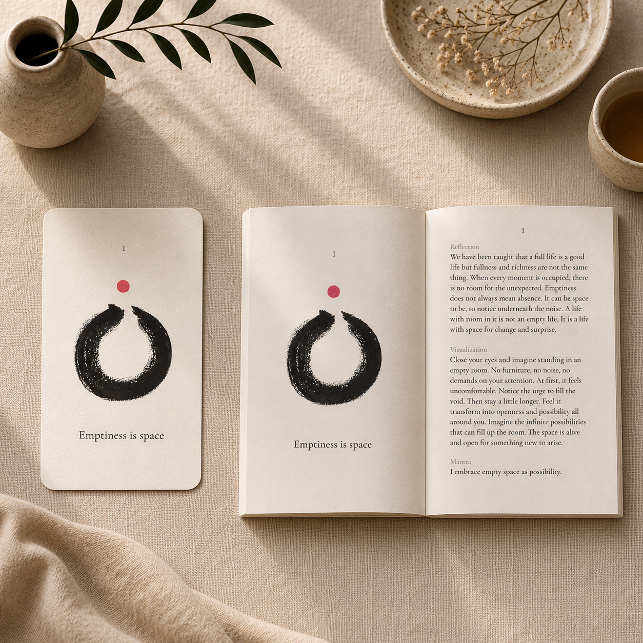 Koku Card 1 - Emptiness is Space